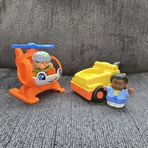 Little People Bundle With 2 Characters And 2 Vehicles